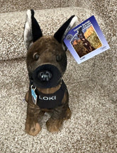 K9 Loki Stuffie
