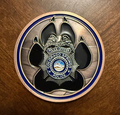 K9 Challenge Coin – 2" SED