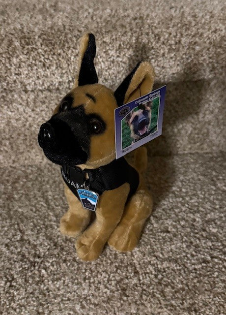 CSPD Ambassador K9 Roam Stuffie